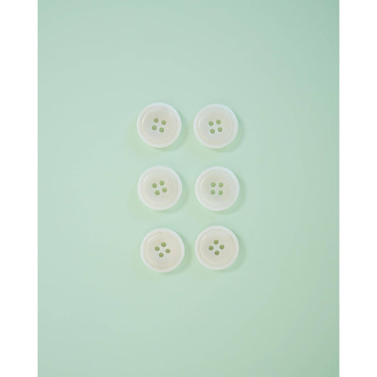 Matchy Matchy Sewing Club-Milk 7/8" Corozo Nut Buttons-button-gather here online