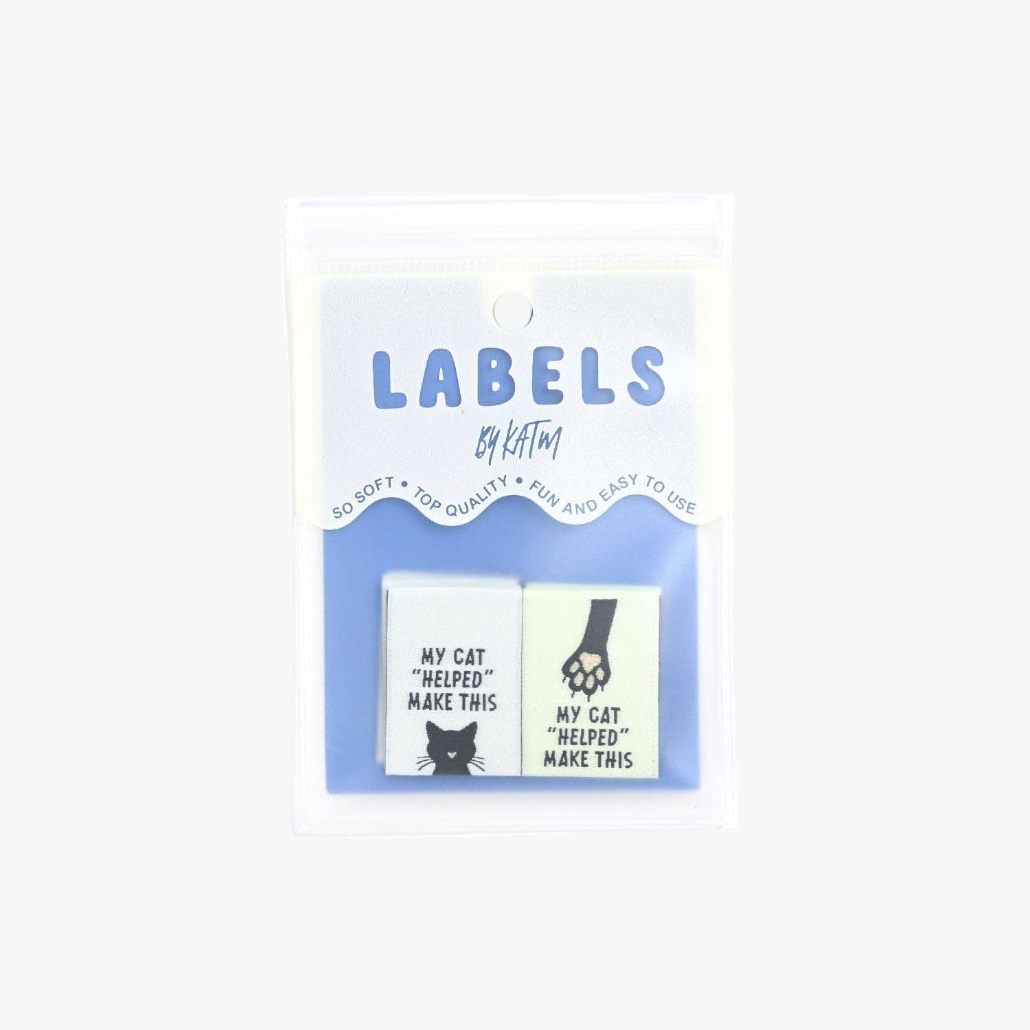 Kylie and The Machine-My Cat Helped Me Make This Woven Sew-In Labels-sewing notion-gather here online