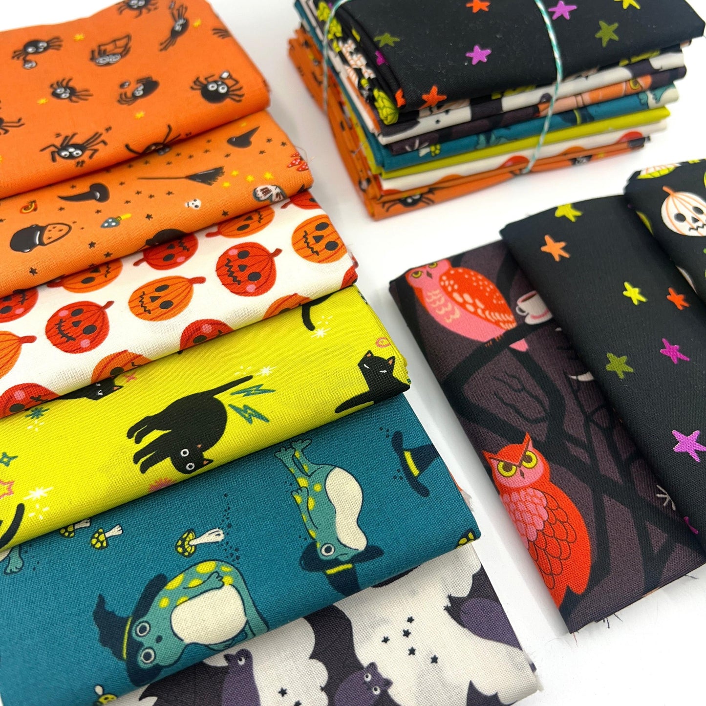 Fat Quarter Bundle of Freaky Familiars (9 Pieces)