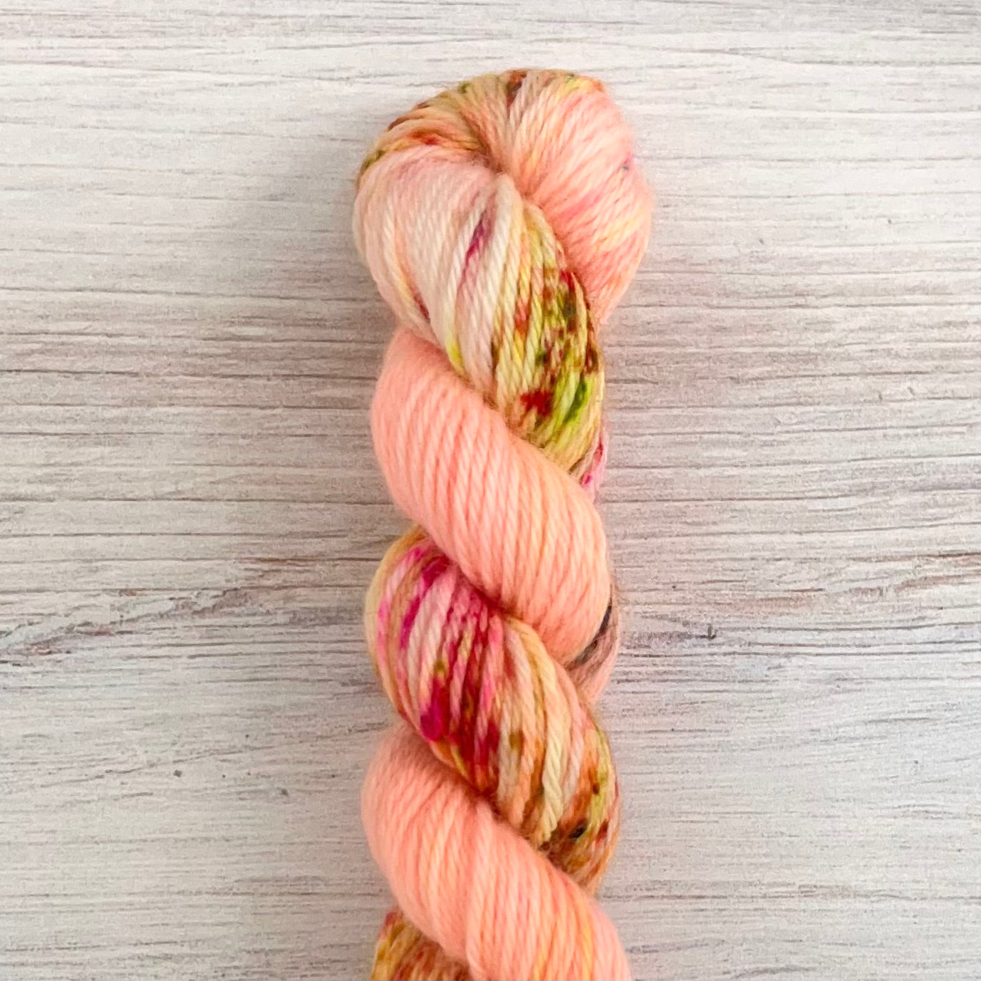 Hedgehog Fibres-Sock Mini-yarn-Peachy Keen-gather here online