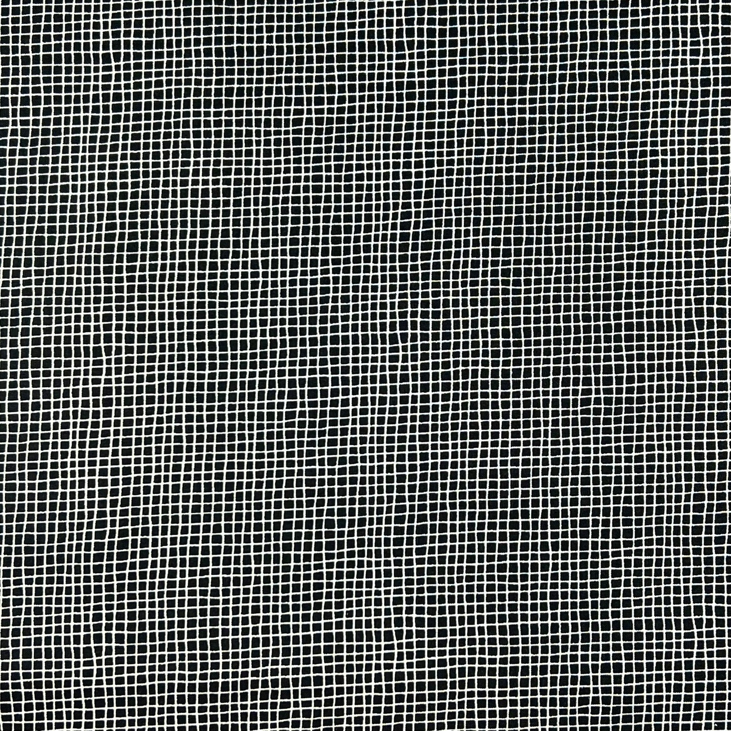 Sevenberry-Black & White Grid on Cotton Shirting-fabric-gather here online