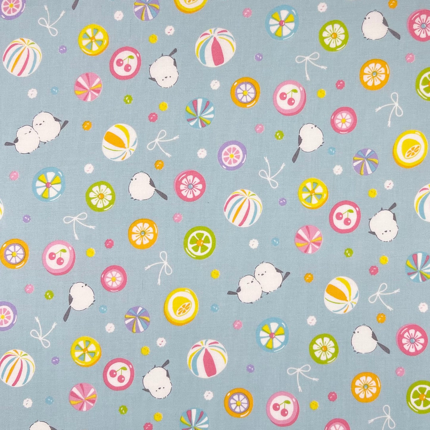 Cosmo-Summer Lovin' Birds on Cotton Sheeting-fabric-gather here online