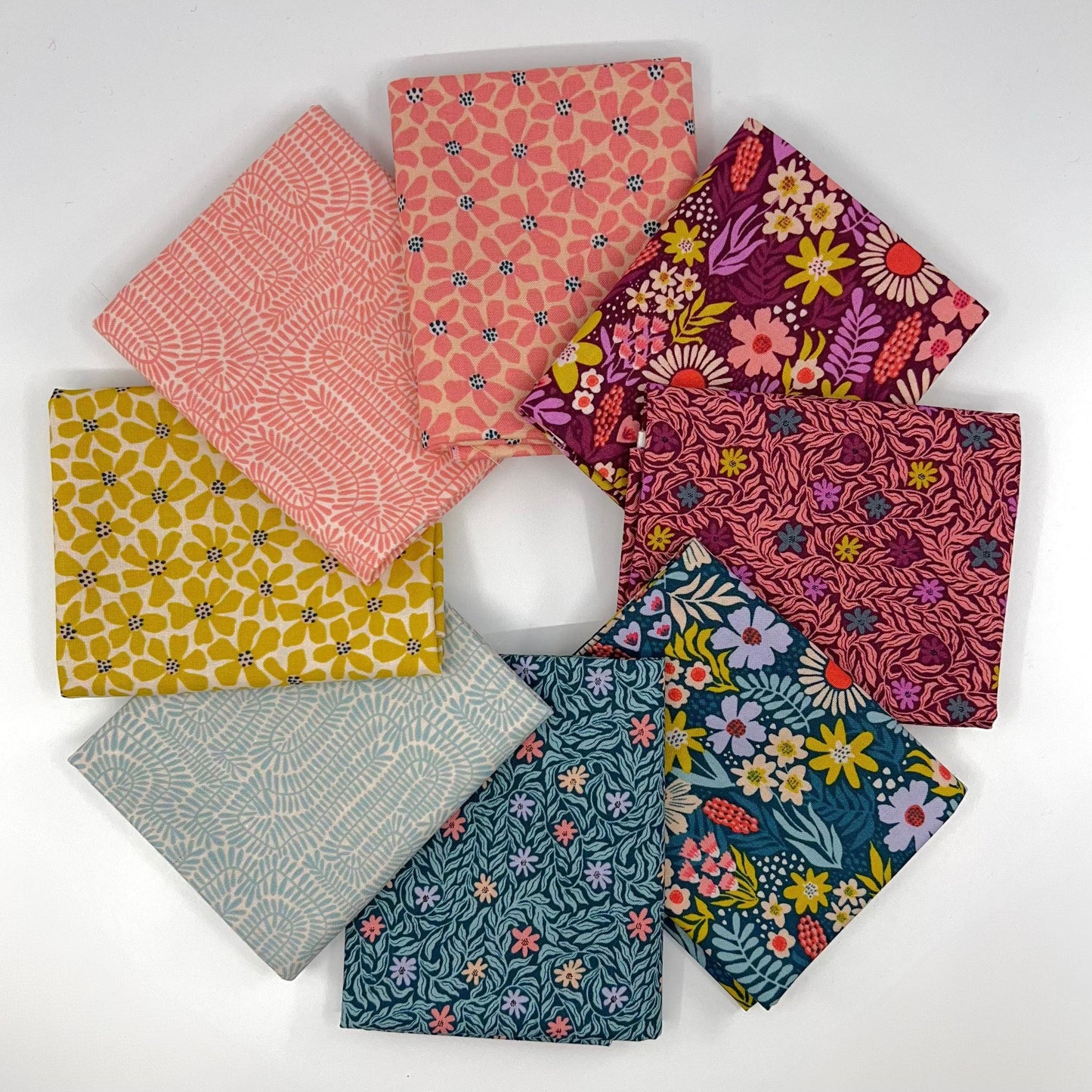 Fat Quarter Bundle of Petals in the Sun (8 Pieces)