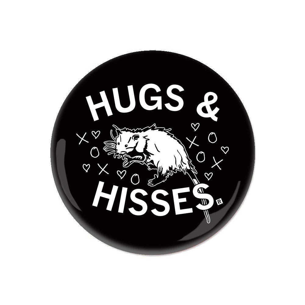 RAYGUN-Hugs & Hisses Button-patches + pins-gather here online