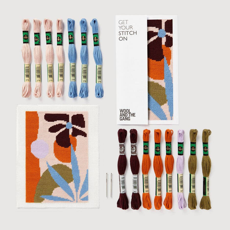 DMC-Escape Needlepoint Kit-xstitch kit-gather here online