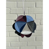 Blackbird Letterpress-Icosahedron DIY Ornament Kit-craft kit-gather here online