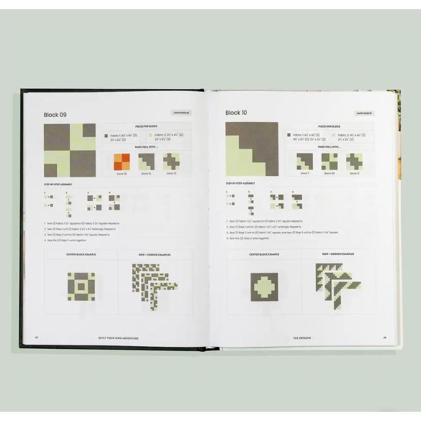 Paige Tate & Co.-Quilting Adventures: Modern Quilt Blocks & Layouts-book-gather here online