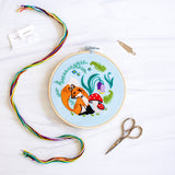 Antiquaria-Enchanted Forest 6" Embroidery Kit-embroidery kit-gather here online