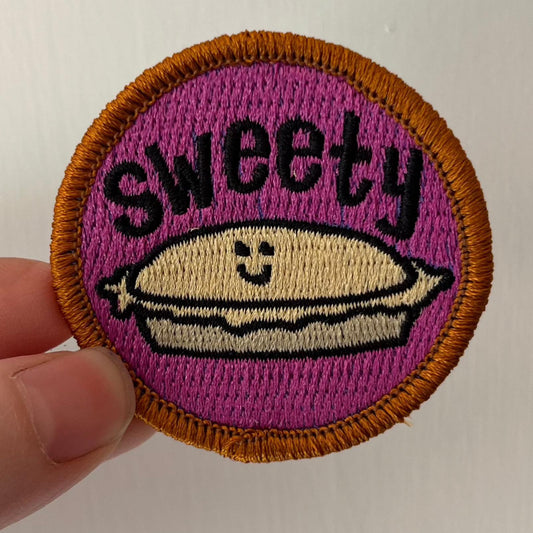 Ramona Muse Lambert-Sweety Pie 2" Embroidered Patch-patches + pins-gather here online