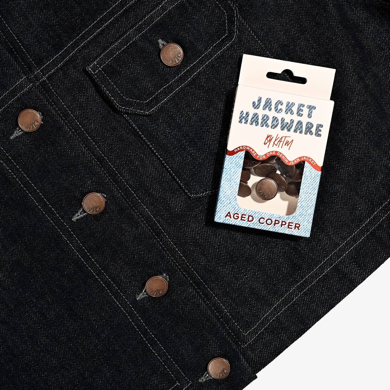 Kylie and The Machine-Jacket Hardware Kit - Aged Copper-hardware kit-gather here online