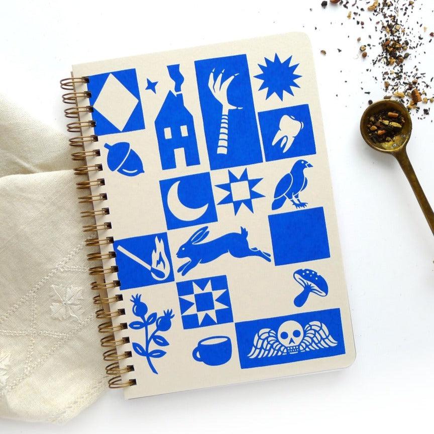 Middle Dune-Quilt Notebook-journals-gather here online