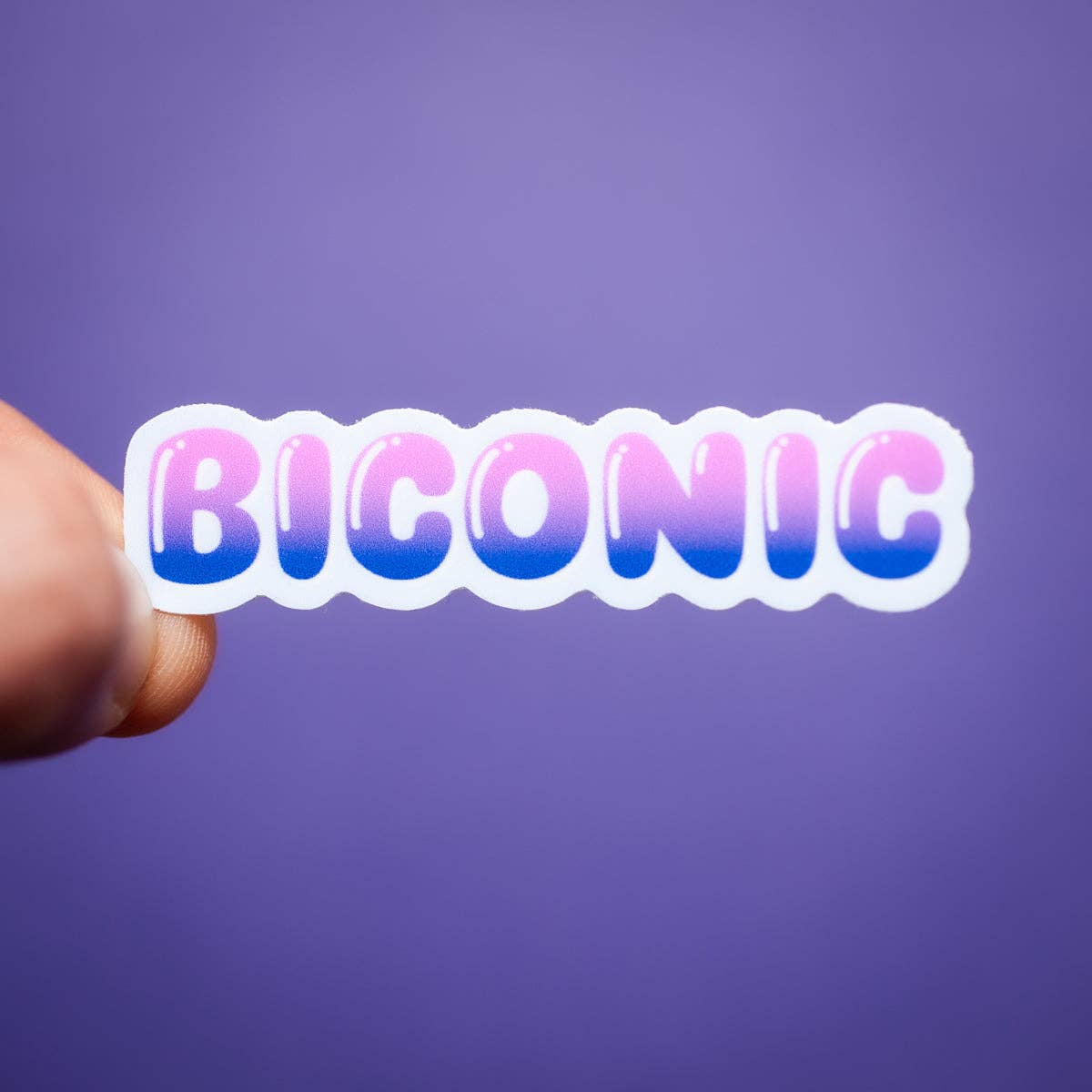Crafty Queer Studio-Biconic Sticker-sticker-gather here online