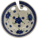 Polmedia Polish Pottery-Bleu-Belle Fleur Yarn Bowl-accessory-gather here online