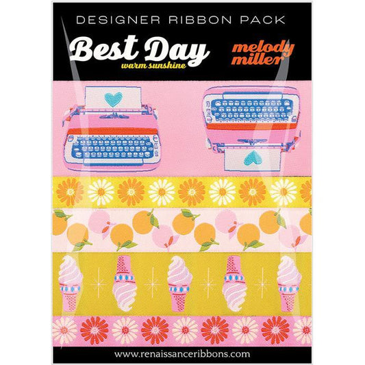 Ruby Star Society-Designer Ribbon Pack - Warm Sunshine-trim-gather here online