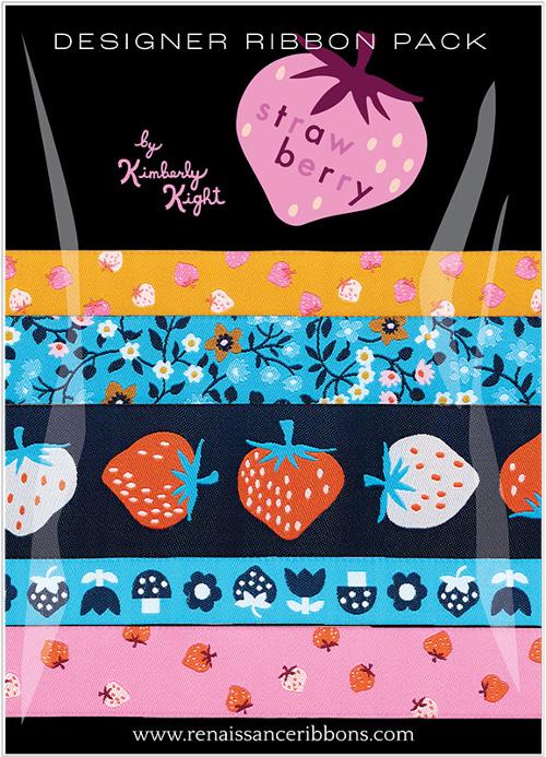 Designer Ribbon Pack - Strawberry
