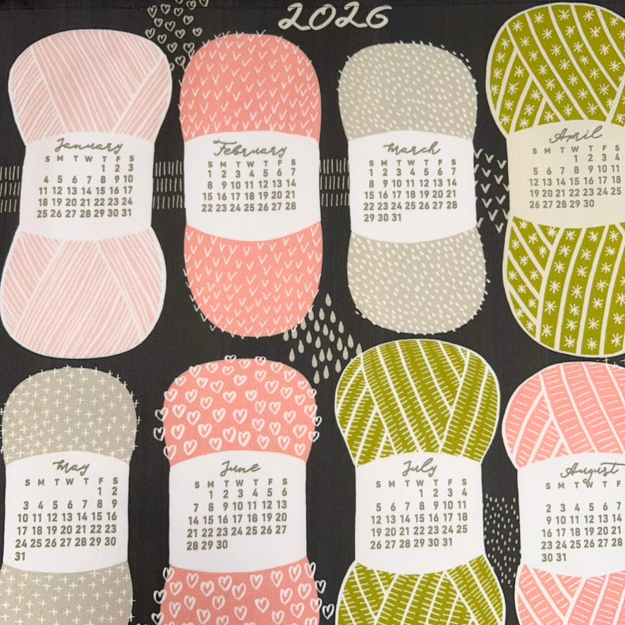 gather here-2026 Tea Towel Calendar - Yarn-tea towel calendar-gather here online