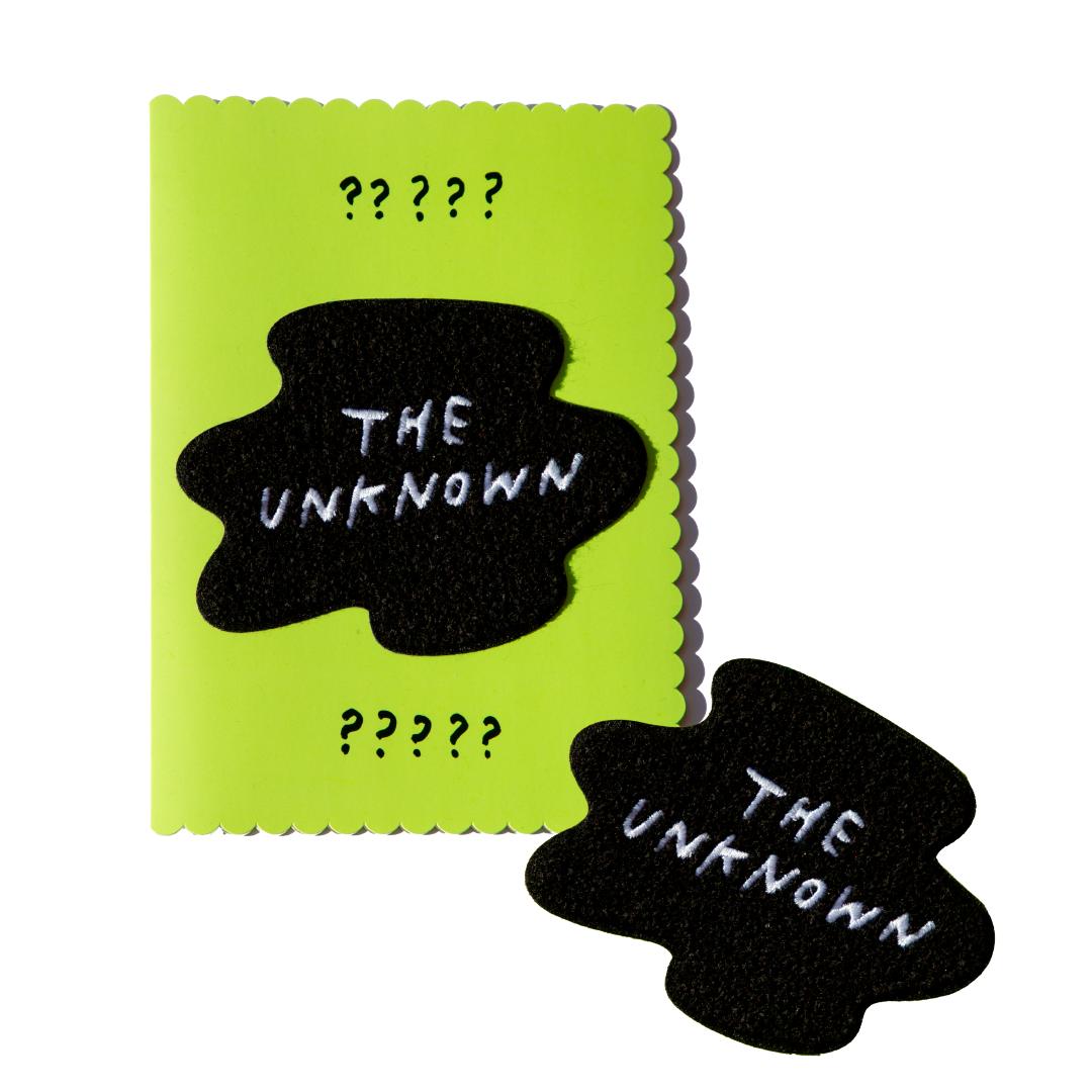 Third Drawer Down-The Unknown Chenille Adhesive Patch & Greeting Card-greeting card-gather here online