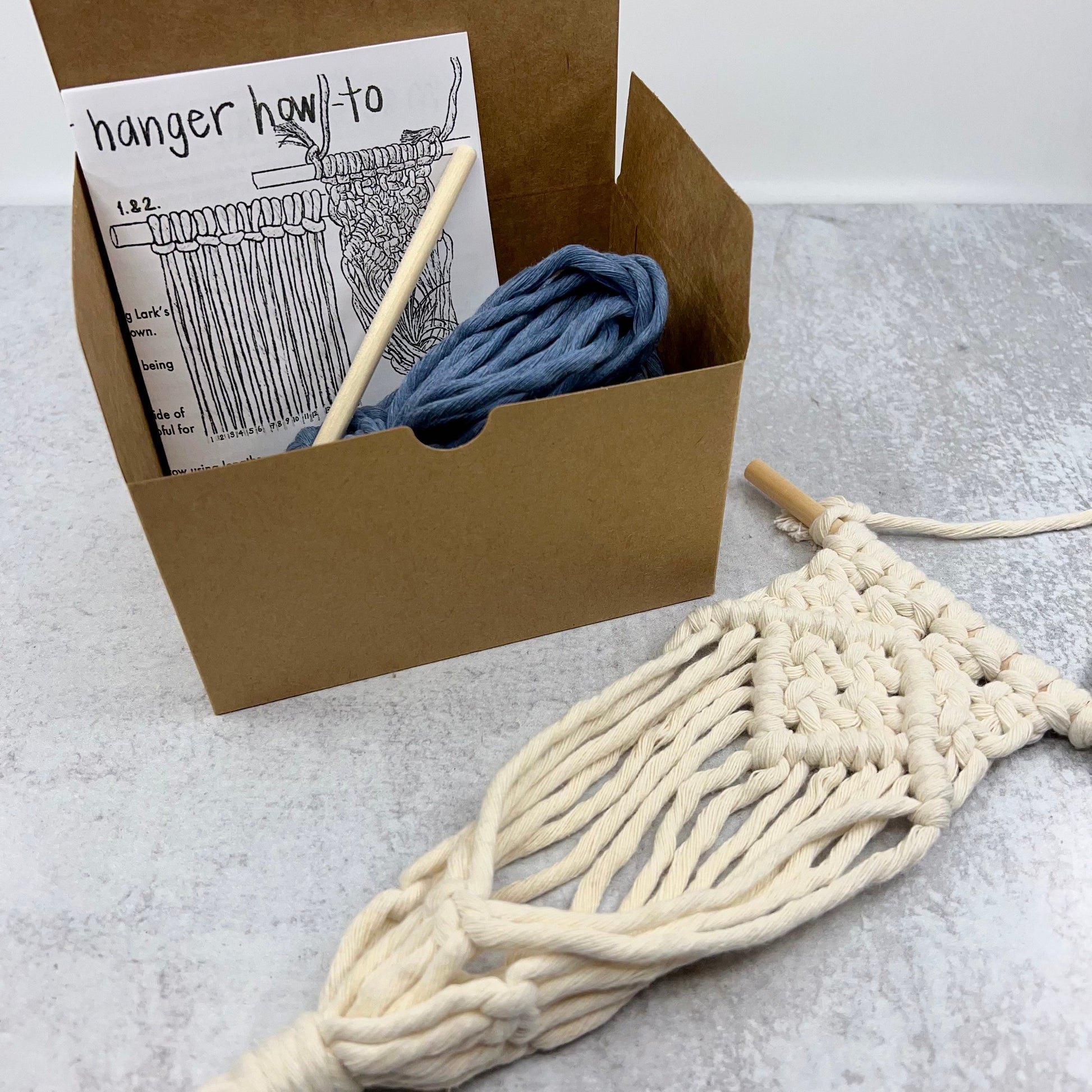 macrame plant hanger craft kit Macrame Plant Hanger – gather here online