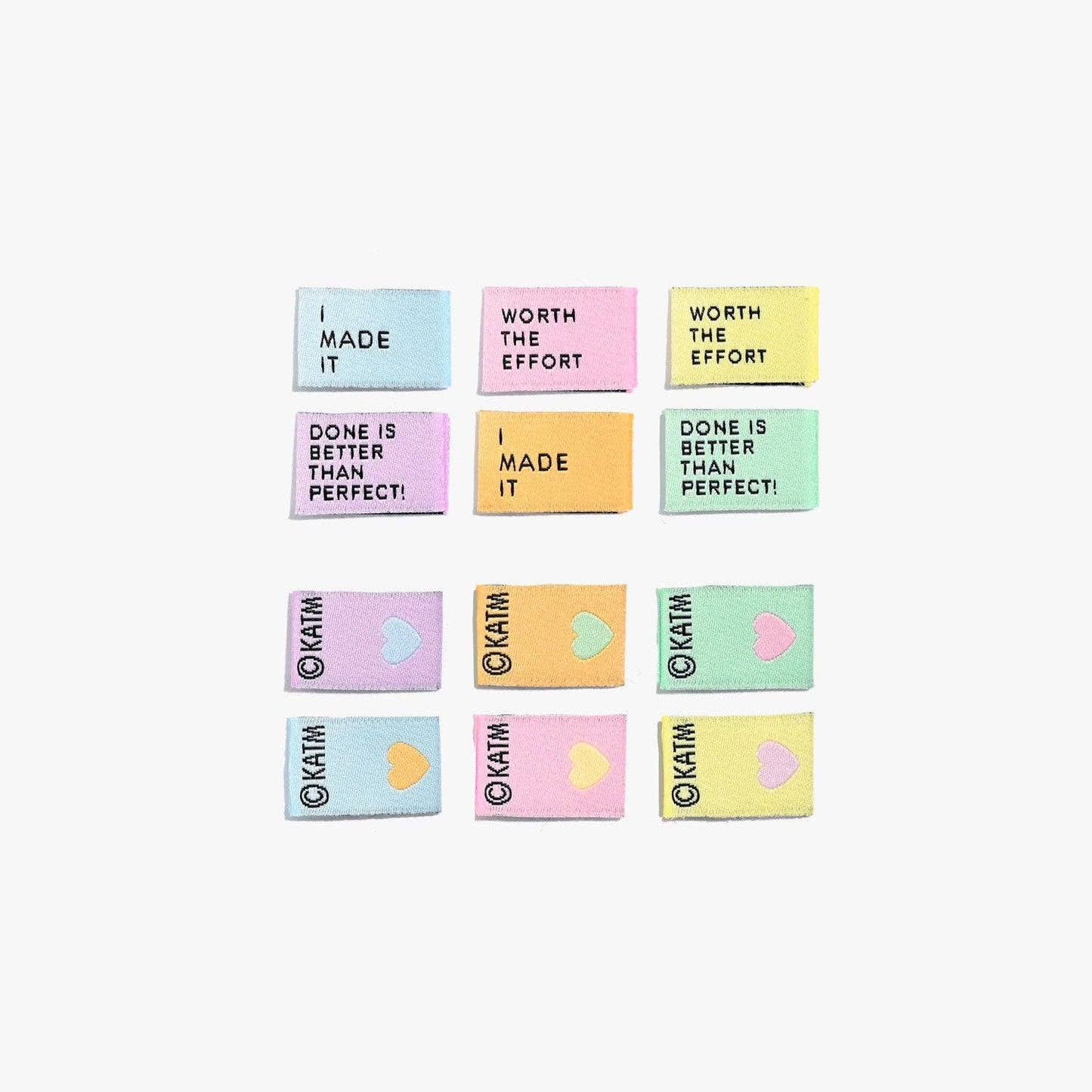 Kylie and The Machine-Mighty Minis Woven Sew-In Labels-sewing notion-gather here online