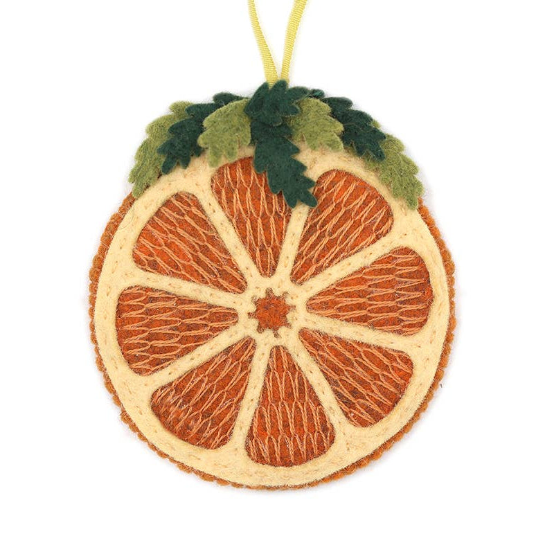 Dried Orange - Felt Ornament Kit