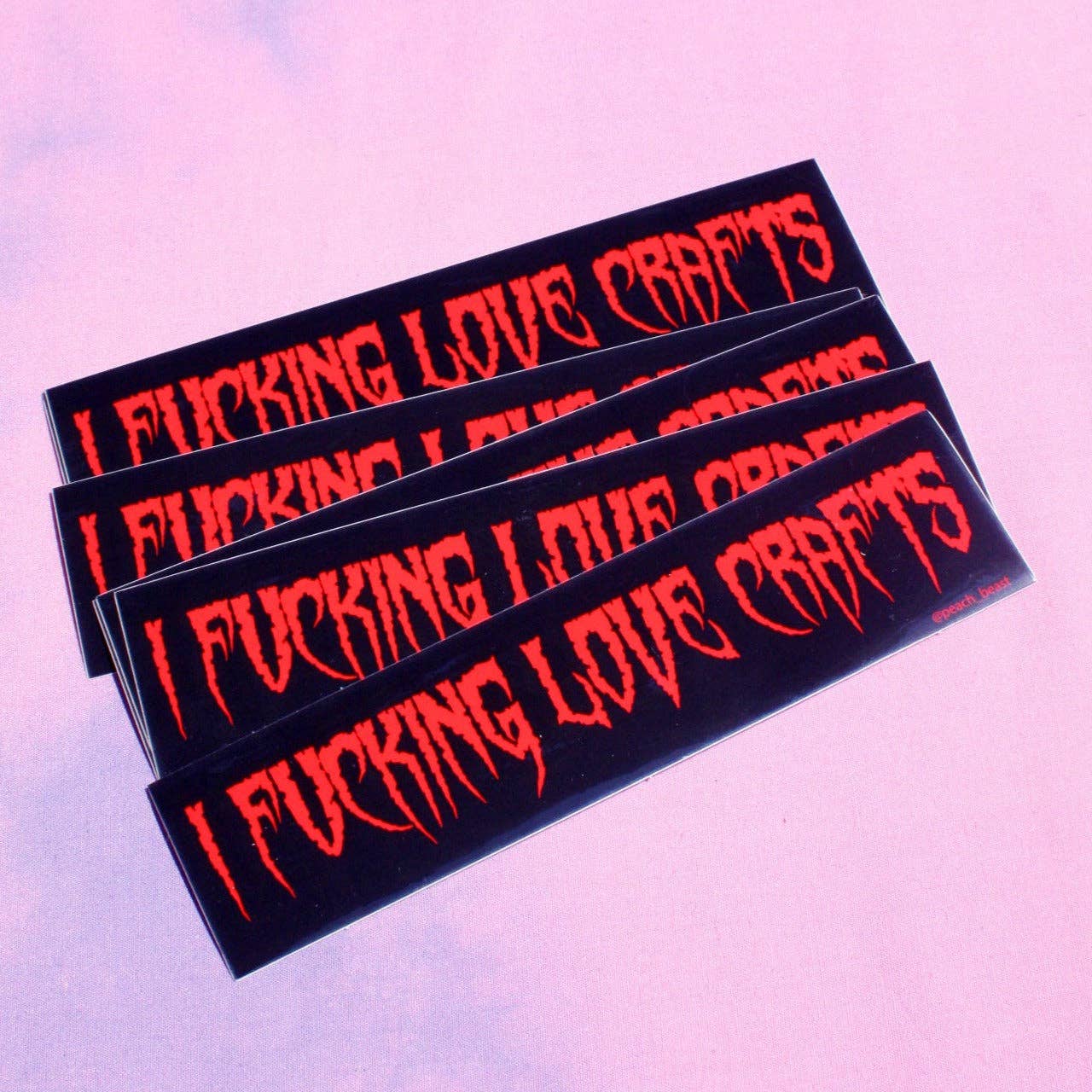 Peach Beast-Crafts Vinyl Sticker-sticker-gather here online