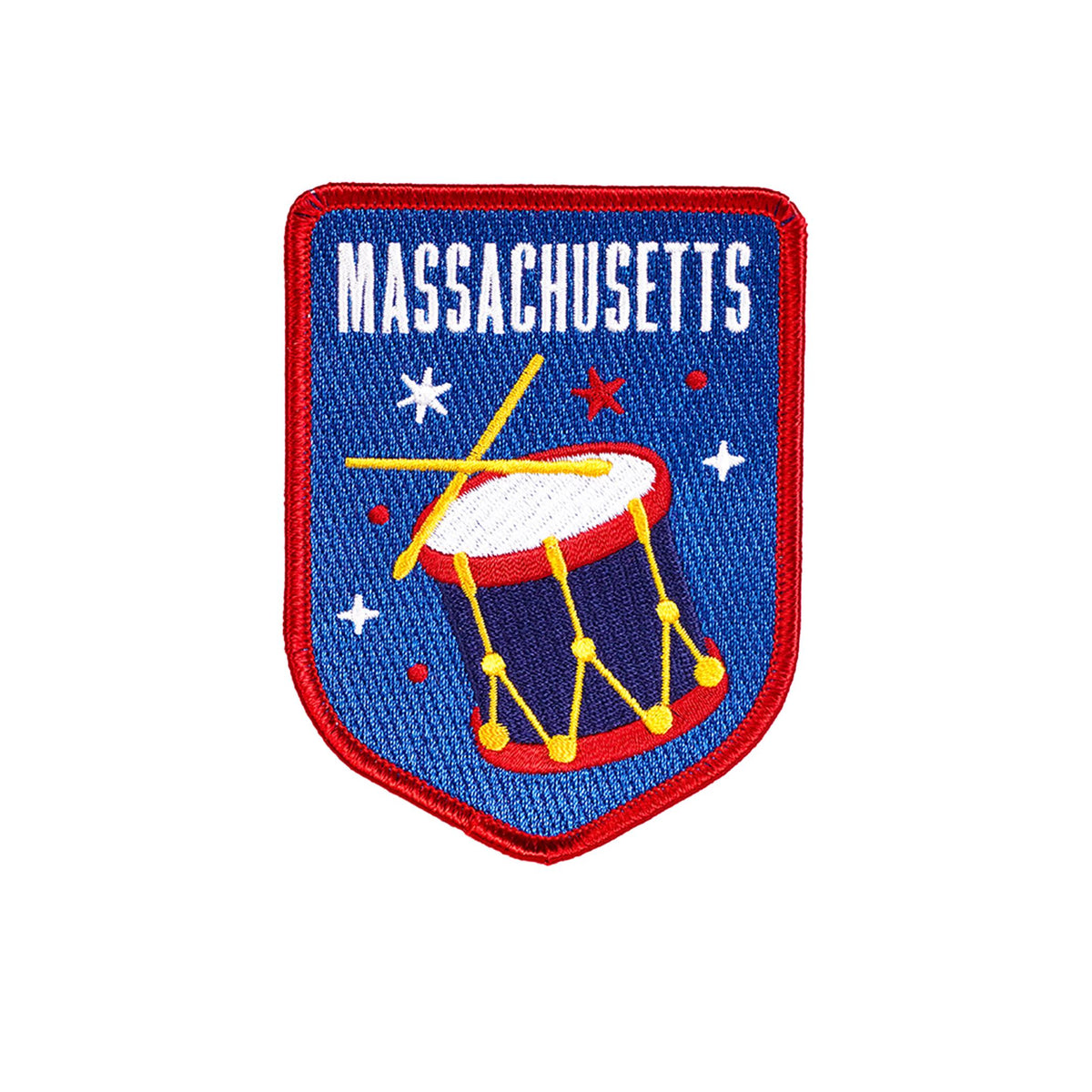 Oxford Pennant-Massachusetts Iron-On Patch-patches + pins-gather here online