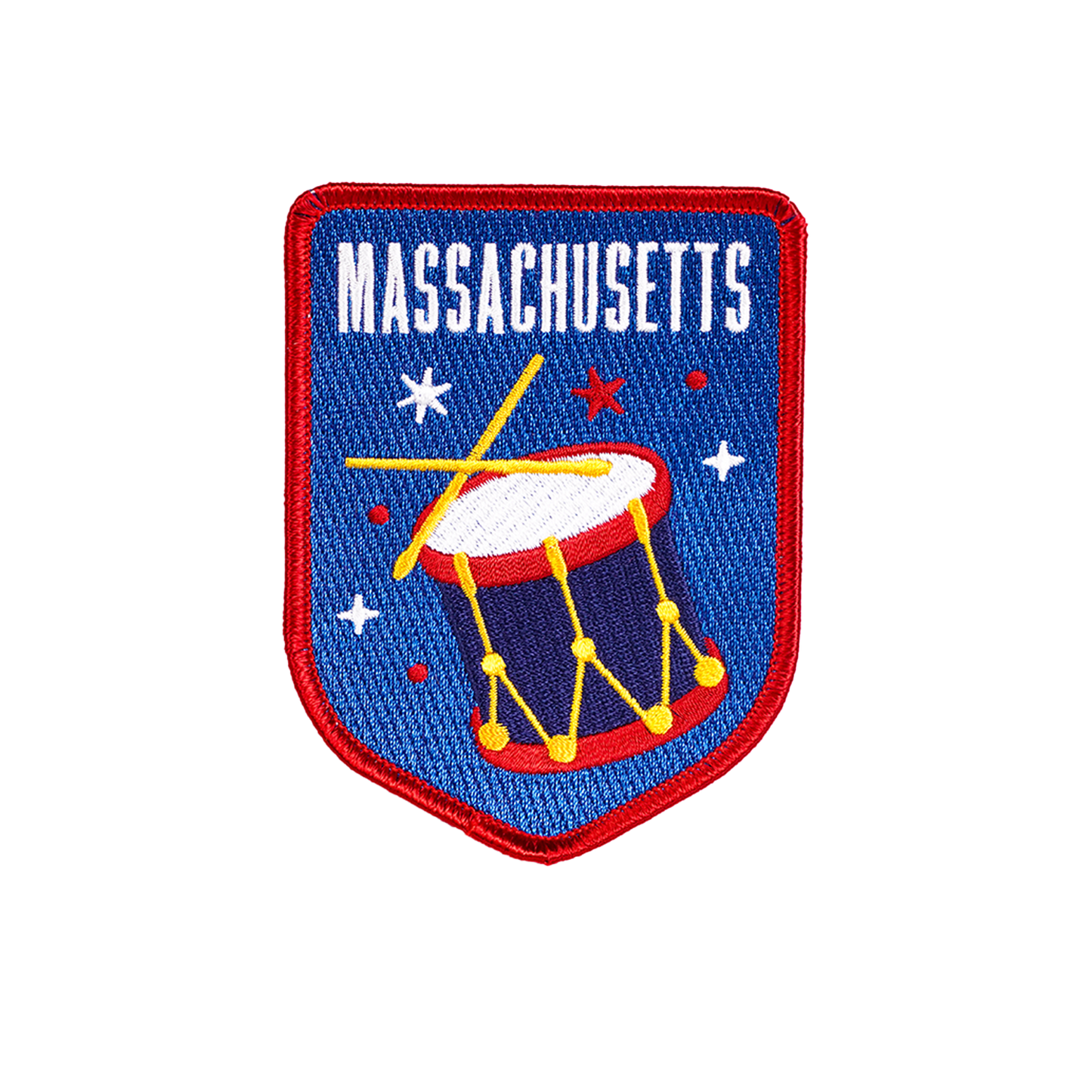 Massachusetts Iron-On Patch
