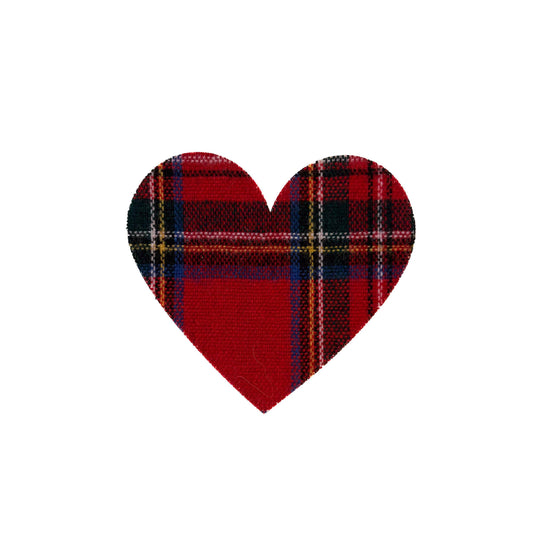 Otto Finn-Medium Wool Heart Iron-On Patch-patches + pins-gather here online