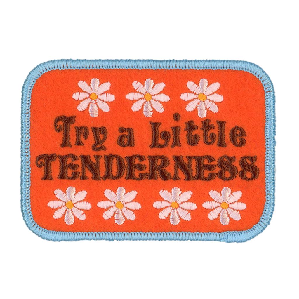 Patch Ya Later-Try a Little Tenderness Iron-On Patch-patches + pins-gather here online