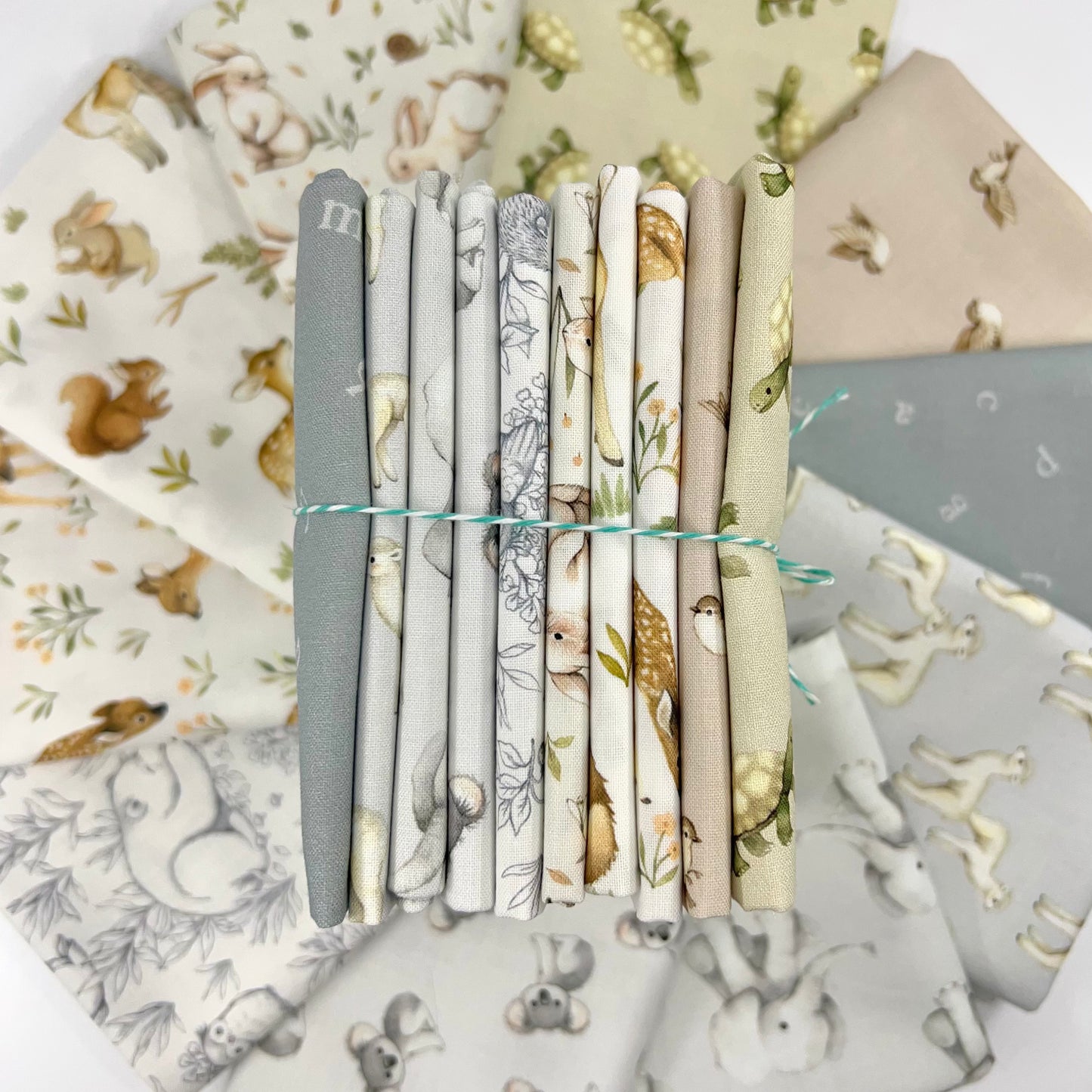 Fat Quarter Bundle of ABCs of Love (10 Pieces)