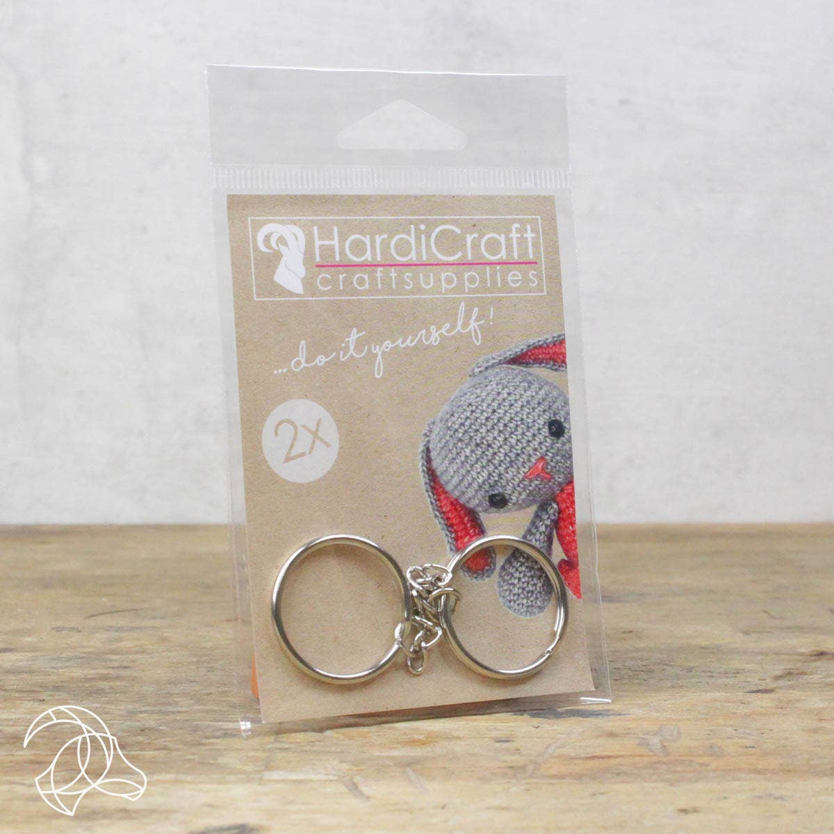 Hardicraft-DIY Haberdashery - Keyrings-hardware kit-gather here online