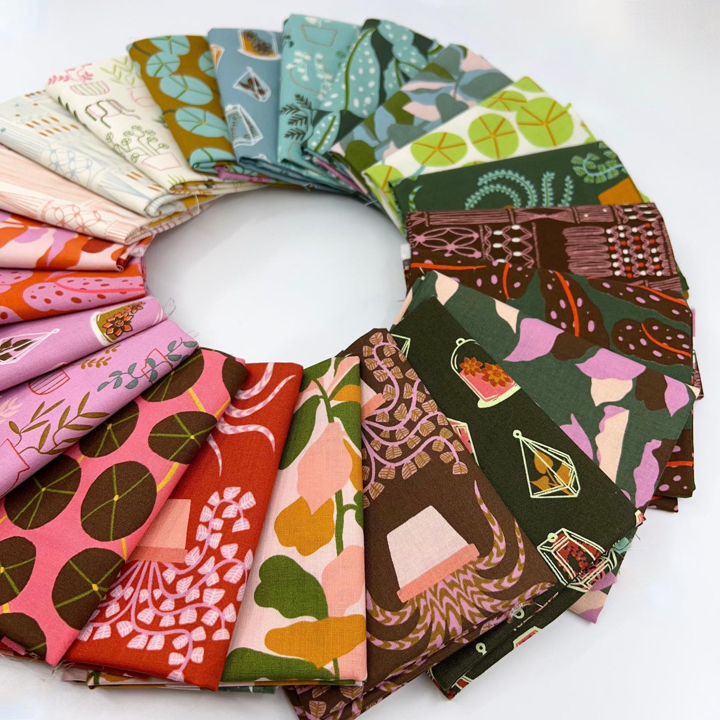 Fat Quarter Bundle of Calathea (22 Pieces)