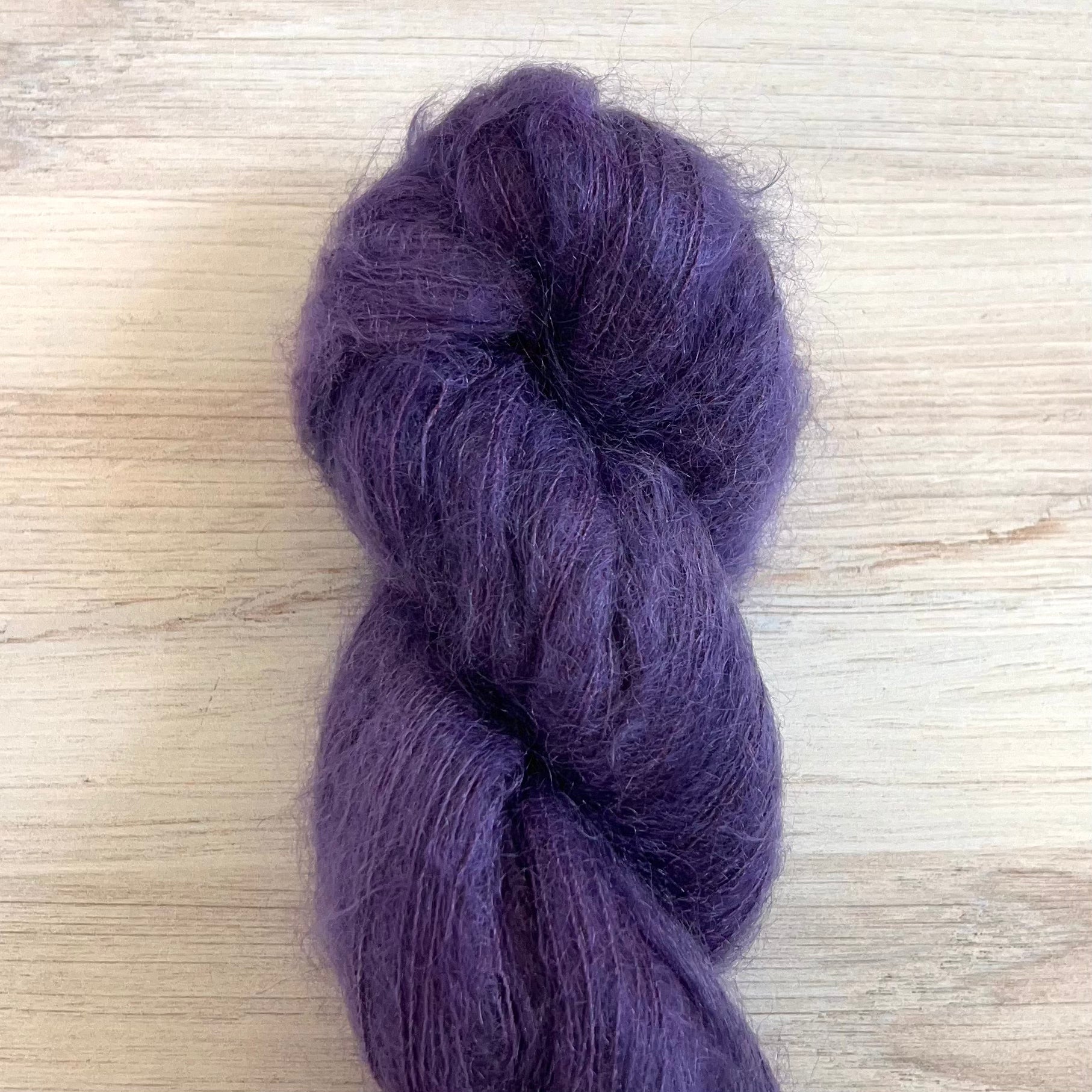 Dirtywater Dyeworks-Shimmer Mohair-yarn-890 Amethyst-gather here online