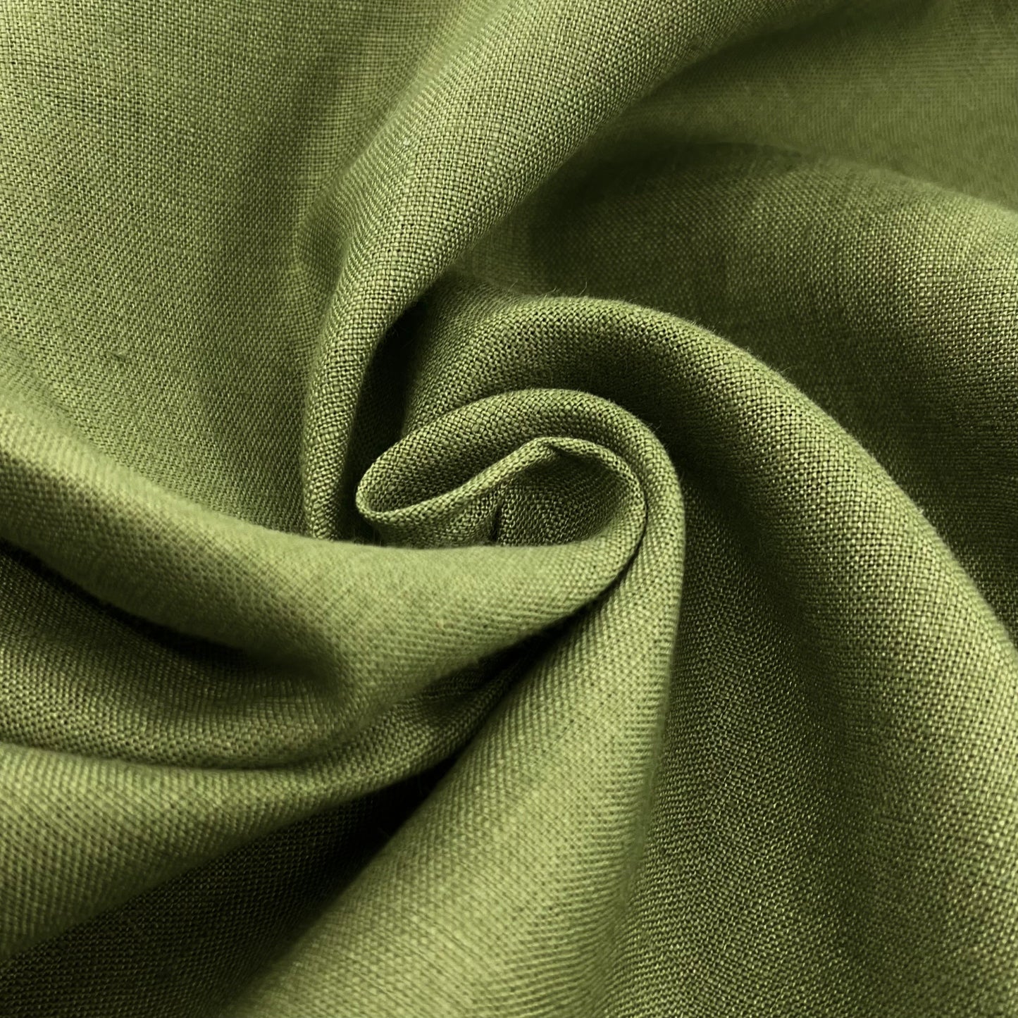 Lino Textil-Nevada Linen Olive-fabric-gather here online