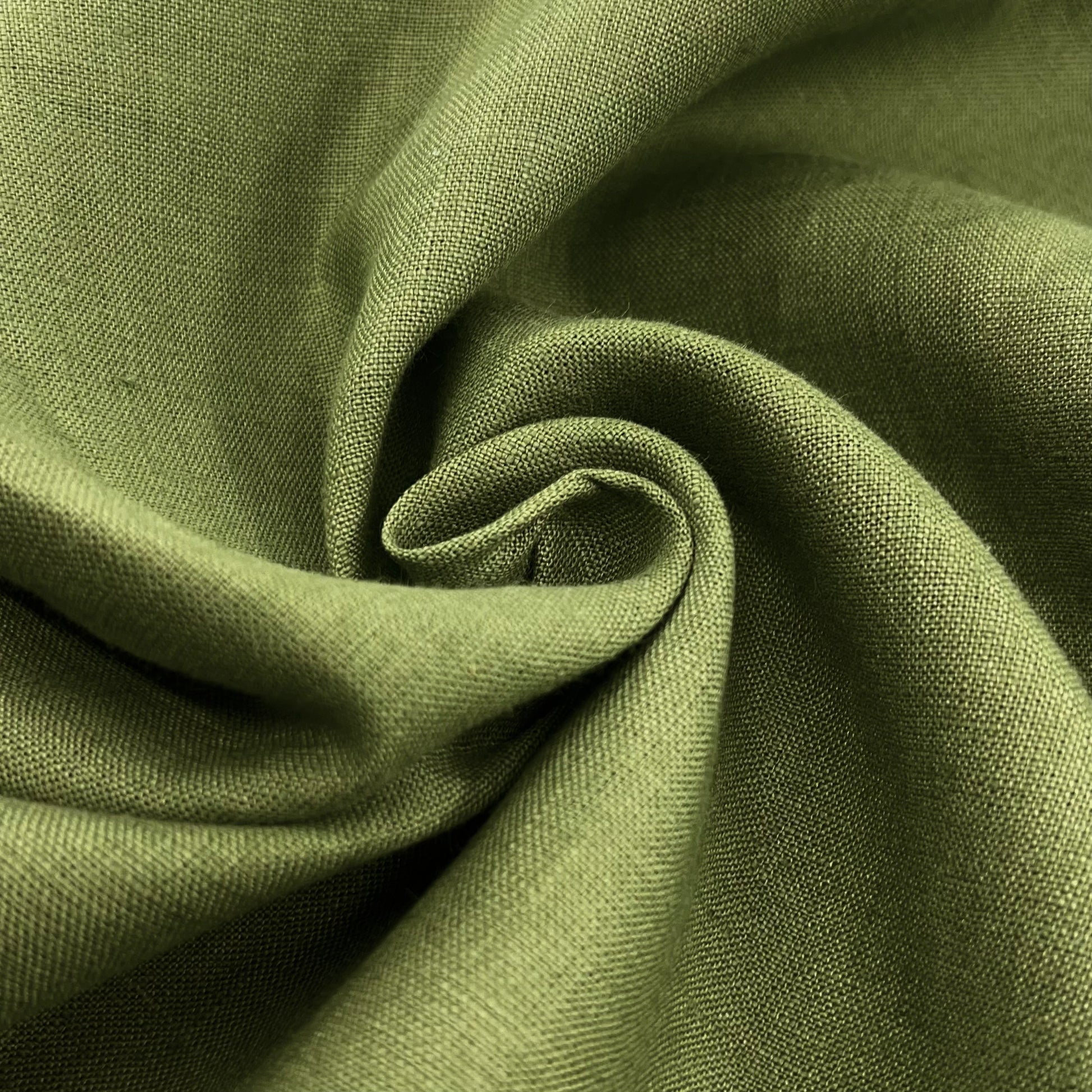 Lino Textil-Nevada Linen Olive-fabric-gather here online