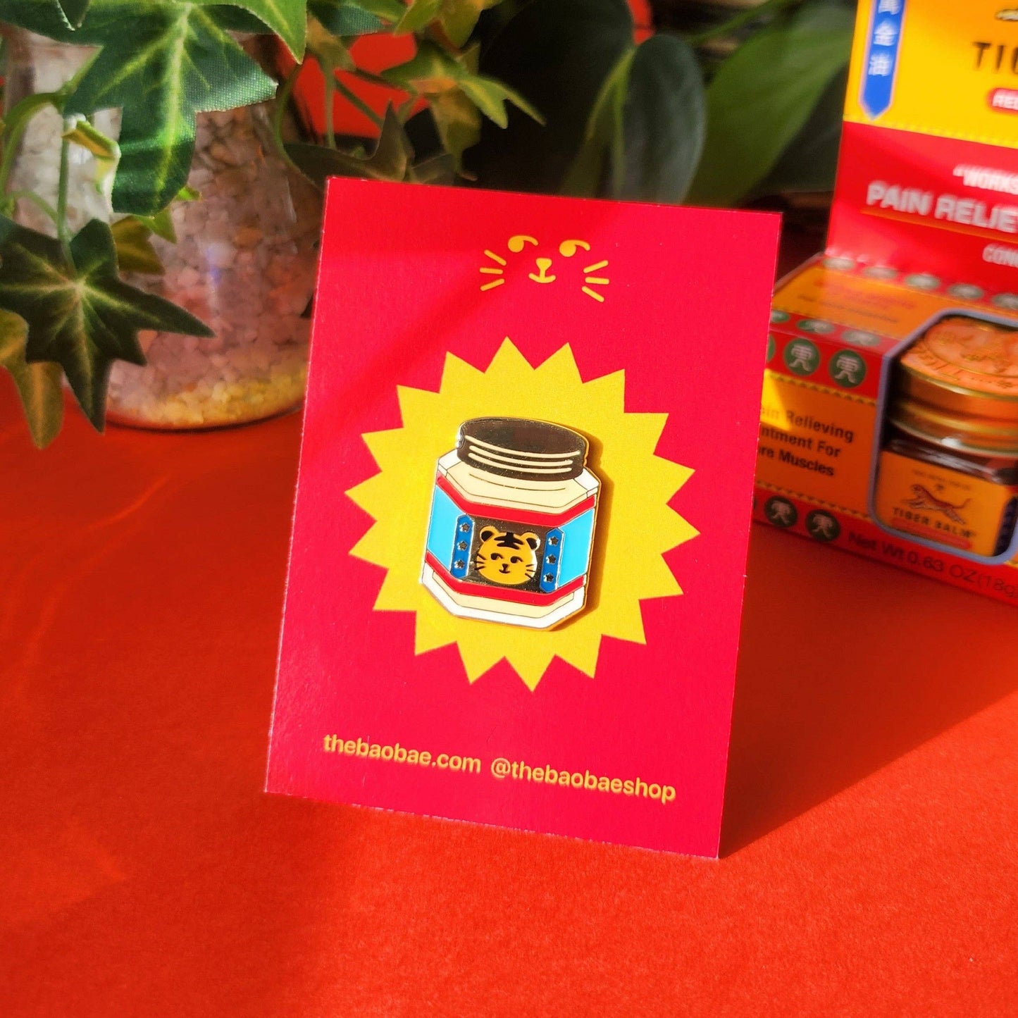 The Bao Bae-Tiger Balm Pin-accessory-Rubber Backings (free)-gather here online