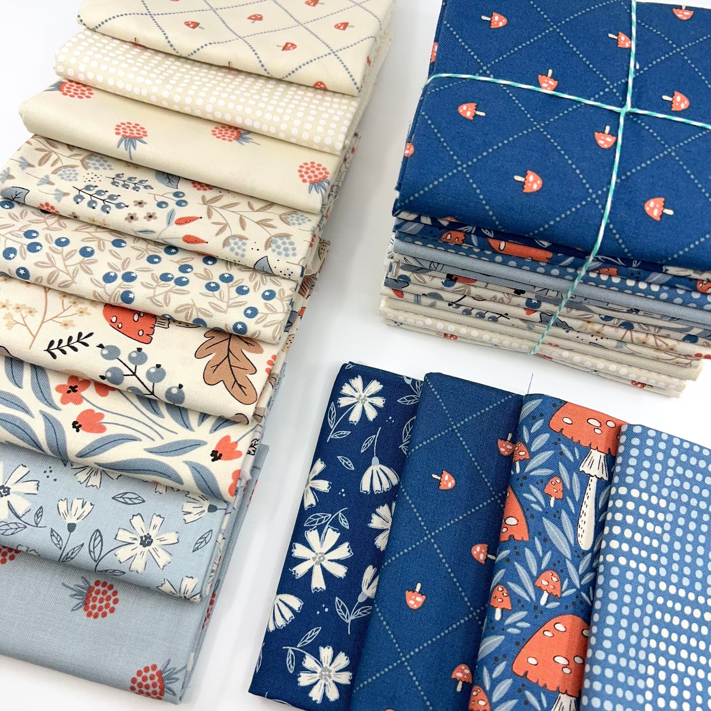 Fat Quarter Bundle of Nature's Sketchbook (13 Pieces)