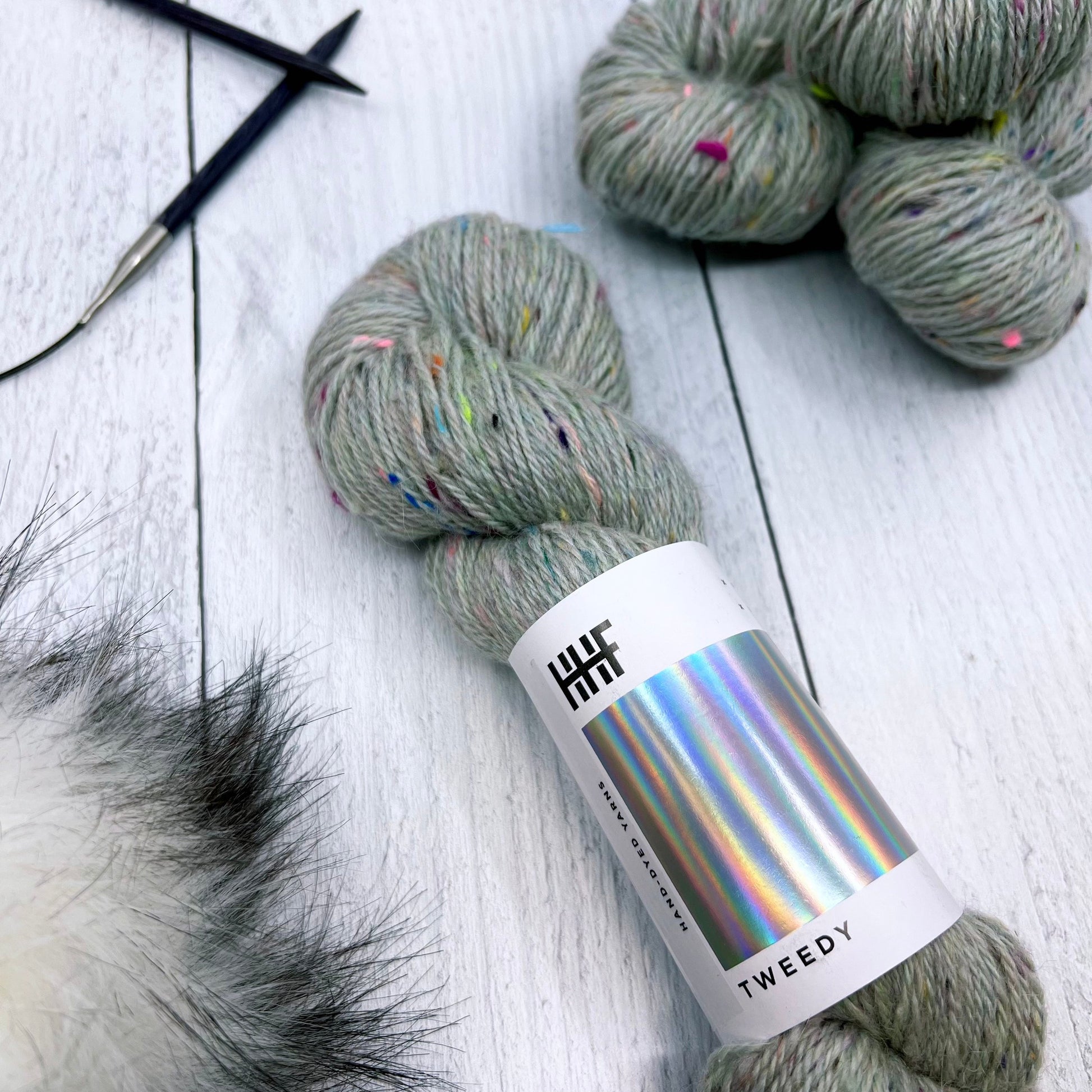 Hedgehog Fibres-Tweedy Connemara-yarn-gather here online