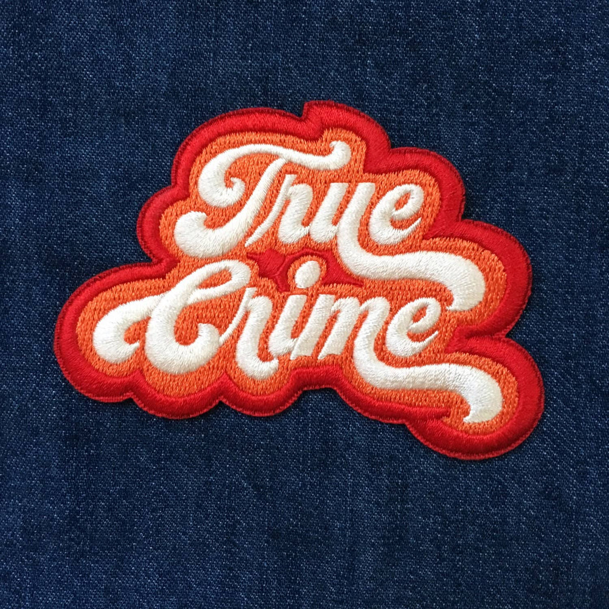 MBMB-True Crime Iron-On Patch-patches + pins-gather here online