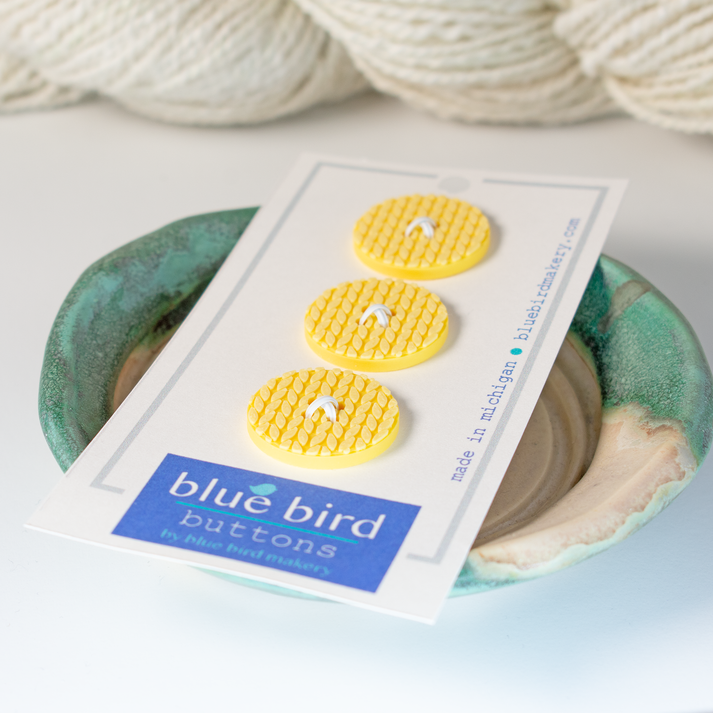 1" [25mm] Knit Stitch Buttons