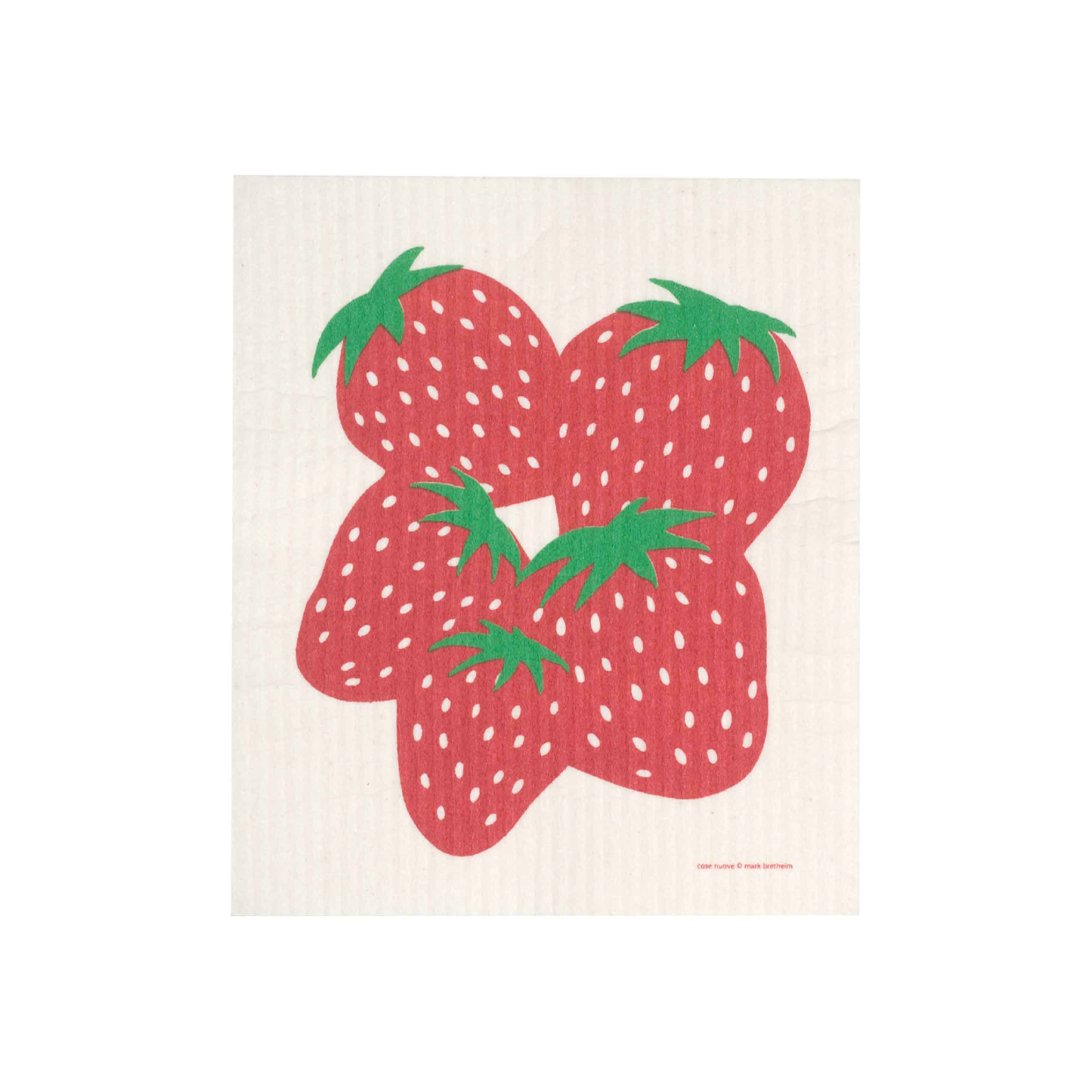 Swedish Dishcloth - Strawberry
