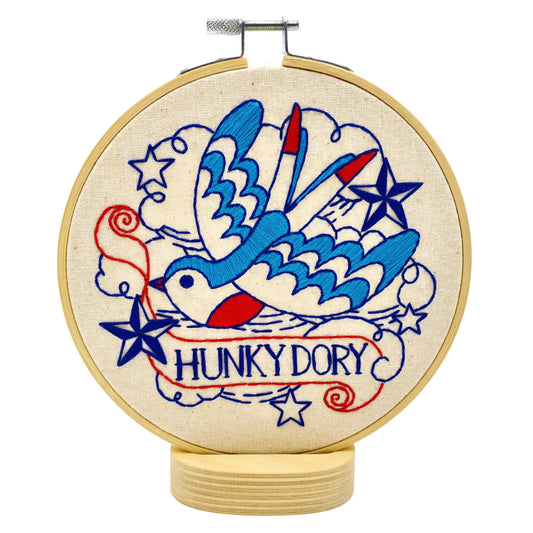 Hook, Line & Tinker-Hunky Dory Embroidery Kit-embroidery kit-gather here online