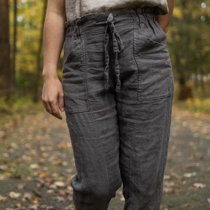 Charlie Darwin Textiles-Olene Pants Pattern-sewing pattern-gather here online