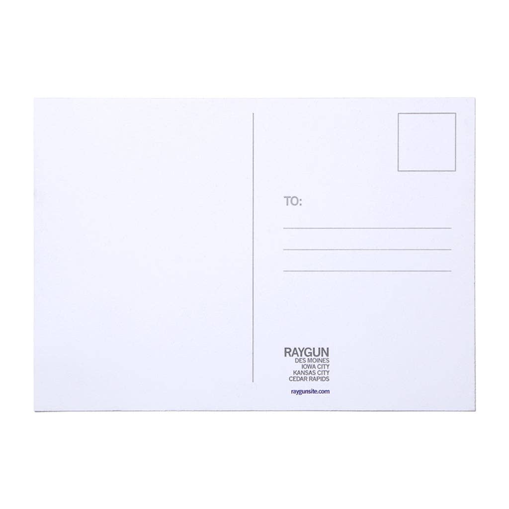 RAYGUN-We Are The Ones Postcard-greeting card-gather here online