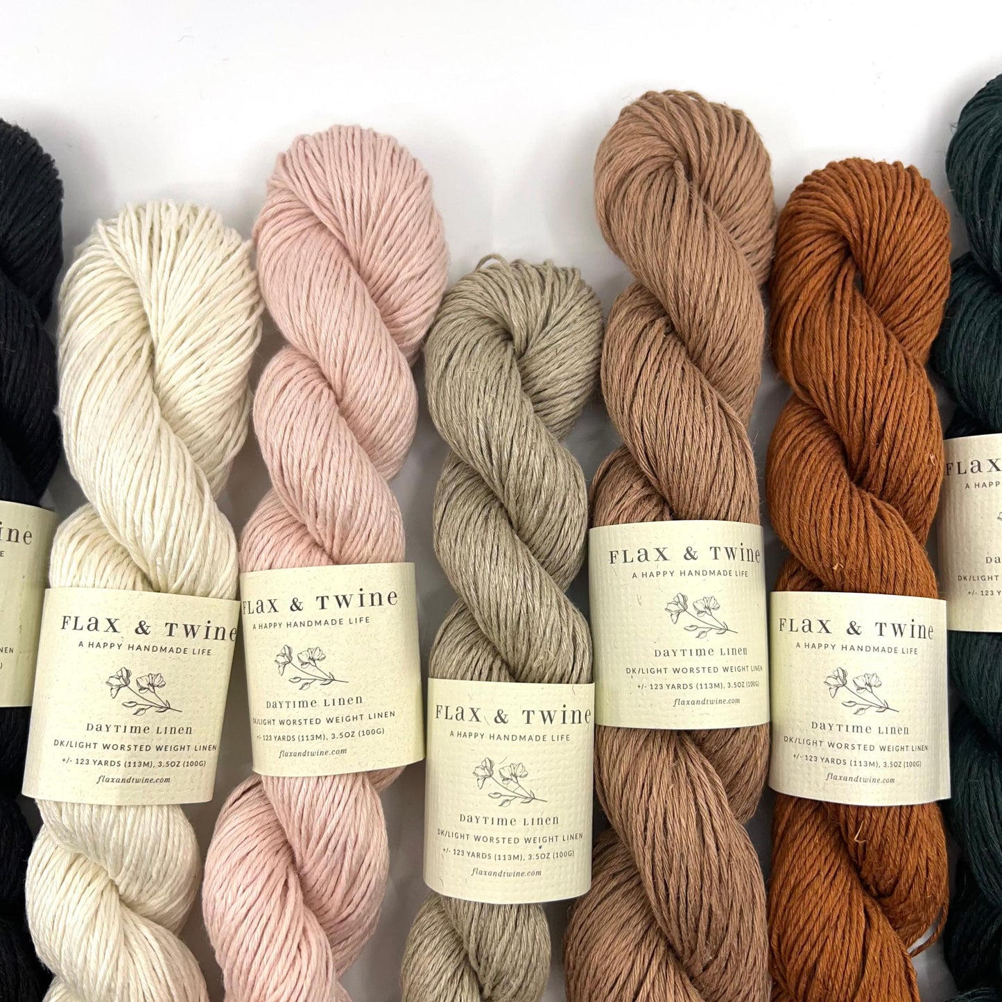 Flax & Twine-Daytime Linen-yarn-gather here online