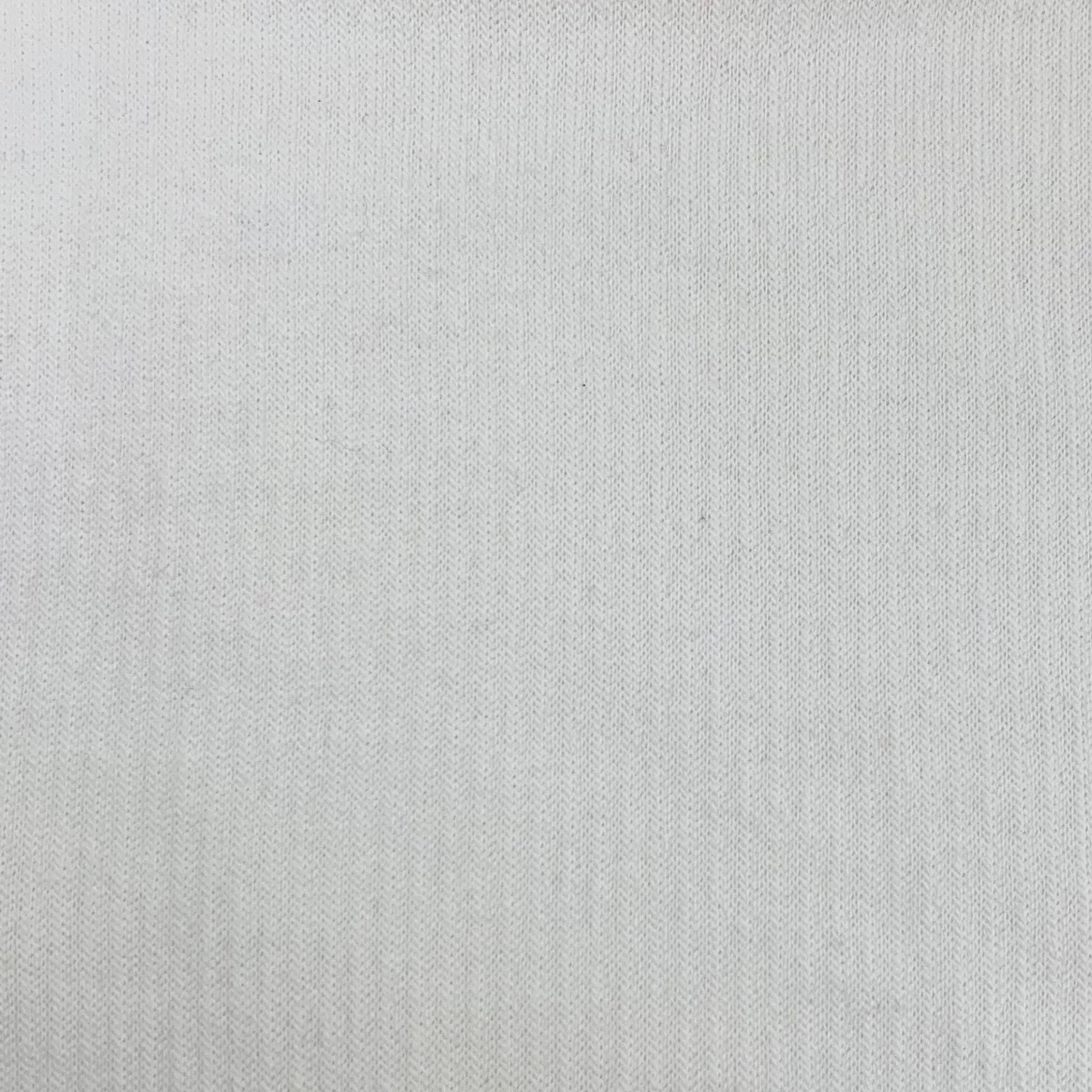 Vingtsept-Wool Rib Knit - Plain Ivory-fabric-gather here online