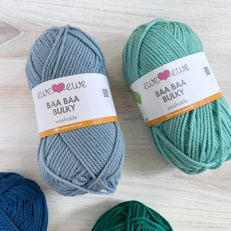Ewe Ewe Yarn-Baa Baa Bulky-yarn-gather here online