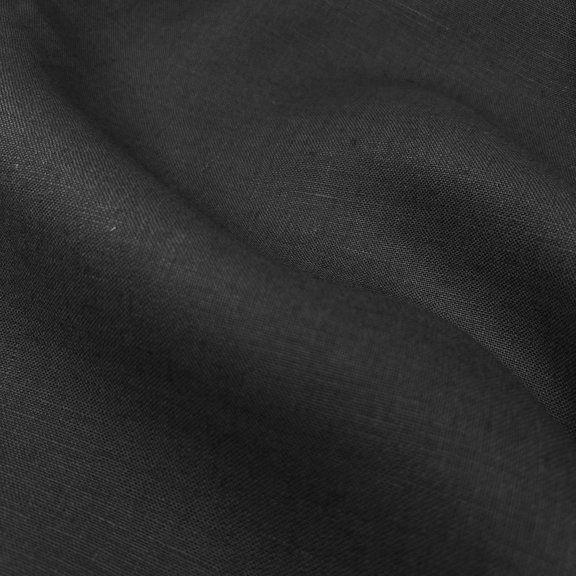 Lino Textil-Nevada Linen Charcoal-fabric-gather here online