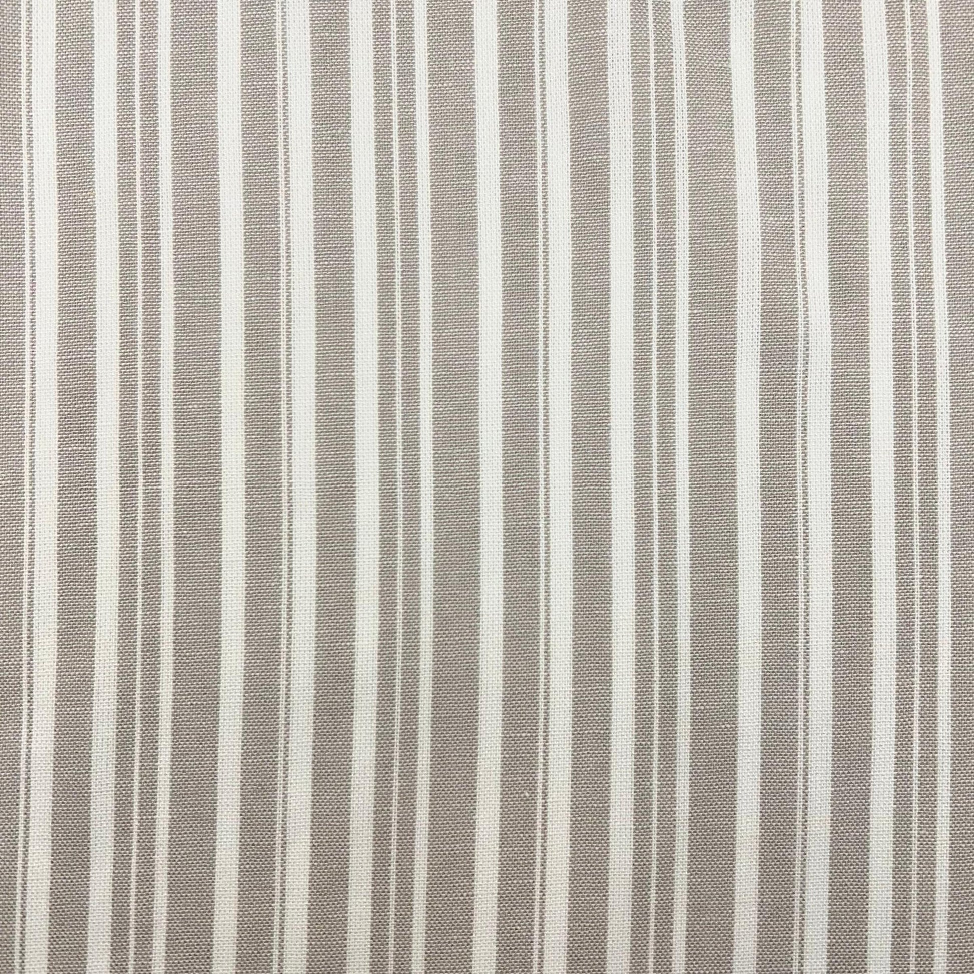 Secret Spark-Coastal Stripe Linen Rayon - Natural-fabric-gather here online