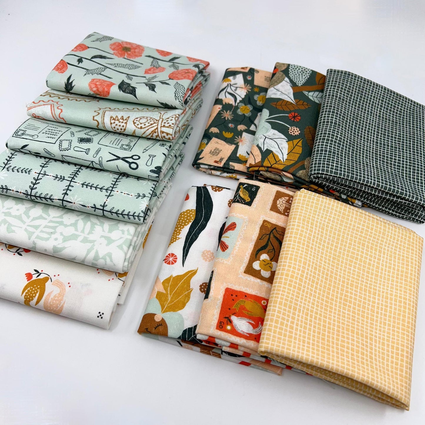 Fat Quarter Bundle of Snail Mail (12 Pieces)